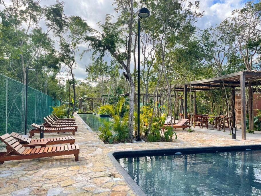 Aldea Savia By Andiani Travel Leilighet Tulum Eksteriør bilde